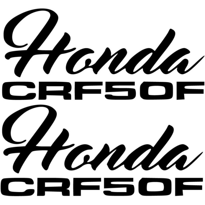Honda Crf 50 Die Cut Stickers Decals - DecalsHouse