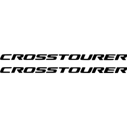 Honda Crosstourer Die Cut Lettering Stickers Decals - DecalsHouse