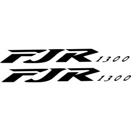 Honda Fjr 1300 Die Cut Style 3 Stickers Decals - DecalsHouse