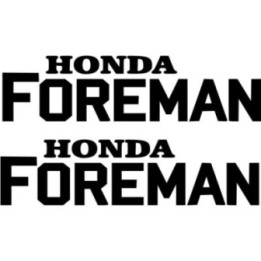 Honda Fourtrax Foreman 4x4 Die Cut Stickers Decals - DecalsHouse