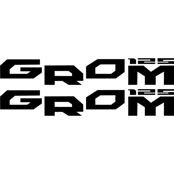 Honda Grom 125 Die Cut Stickers Decals - DecalsHouse