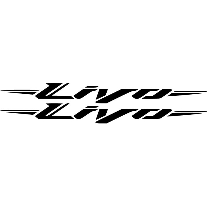 Honda Livo 110 Die Cut Stickers Decals - DecalsHouse
