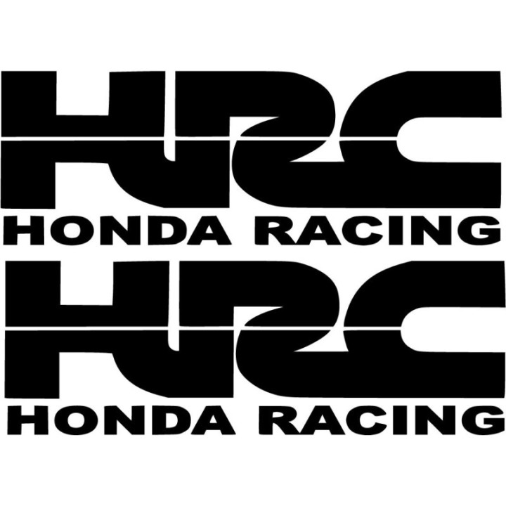 Honda HRC Racing Stickers Style 2 – MotoGP Decals (2-Pack) | DecalsHouse