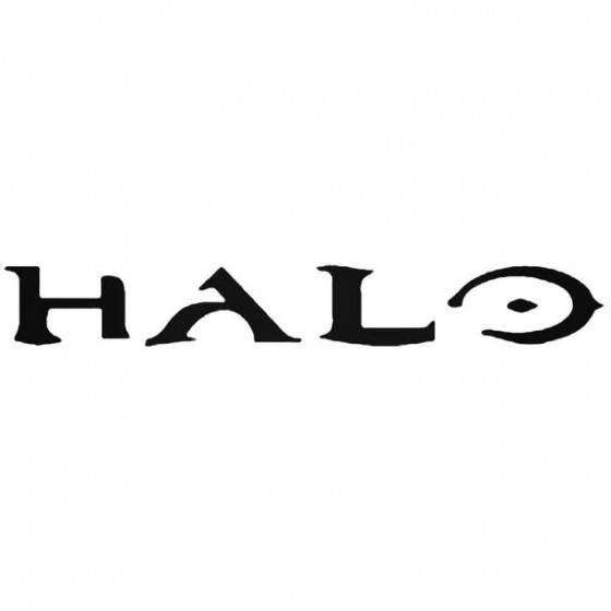 Halo Halo Logo Silhouette...