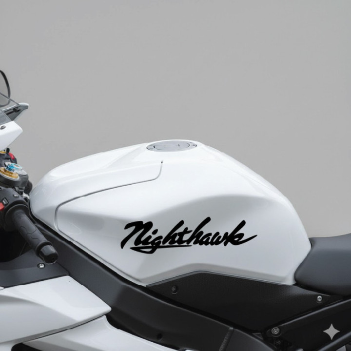 Honda Nighthawk Stickers – CB750 CB250 Restoration Decals (2-Pack)
