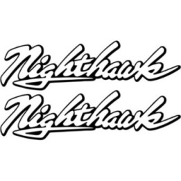 Honda Nighthawk Outline Die Cut Stickers Decals - DecalsHouse