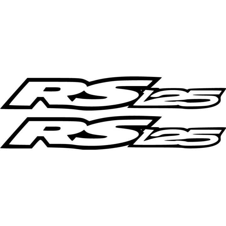 Honda Rs 125 Die Cut Style 2 Stickers Decals - DecalsHouse