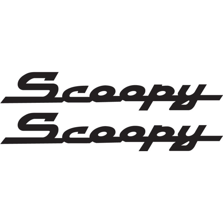 Honda Scoopy Die Cut Style 2 Stickers Decals - DecalsHouse
