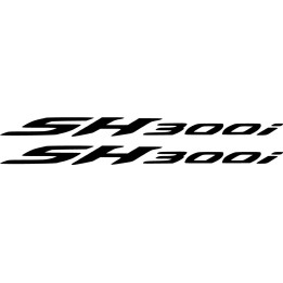 Honda Sh 300 Die Cut Stickers Decals - DecalsHouse