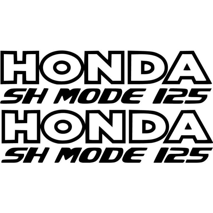 Honda Sh Mode 125 Die Cut Stickers Decals - DecalsHouse