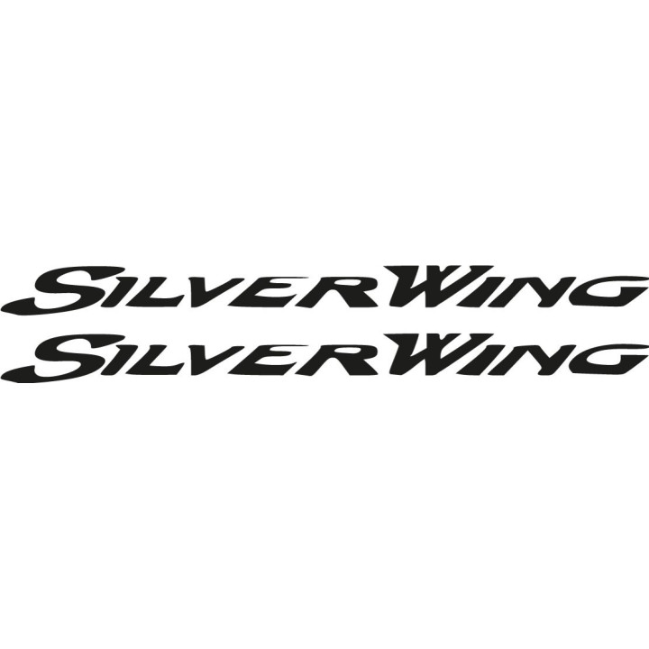 Honda Silver Wing Stickers – FJS600 FJS400 Maxi Scooter Decals (2-Pack)