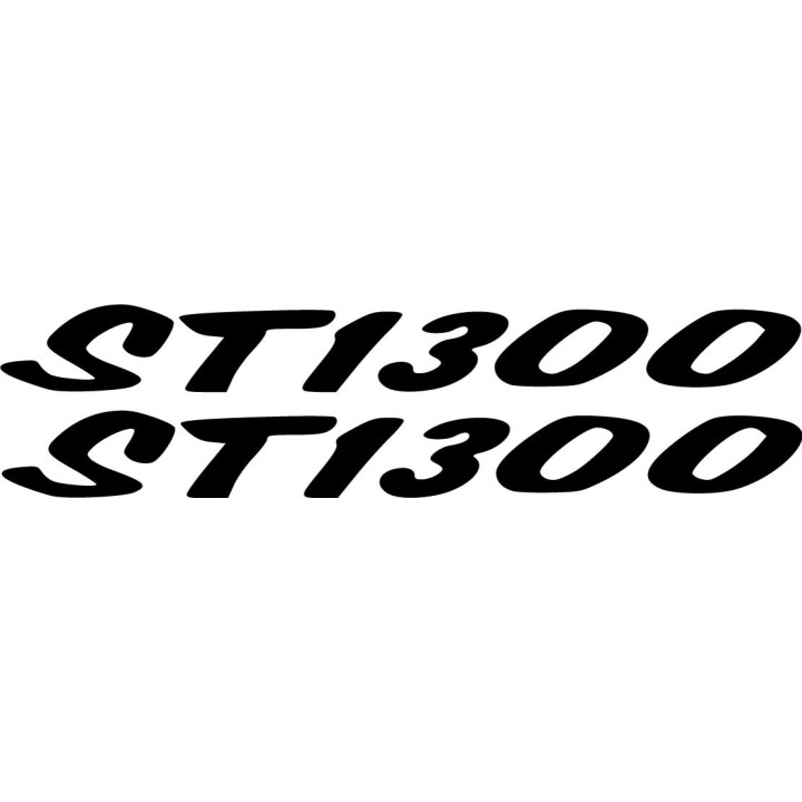 Honda St 1300 Pan European Die Cut Lettering Stickers Decals - DecalsHouse