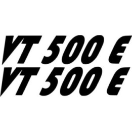 Honda Vt 500 Die Cut Stickers Decals - DecalsHouse