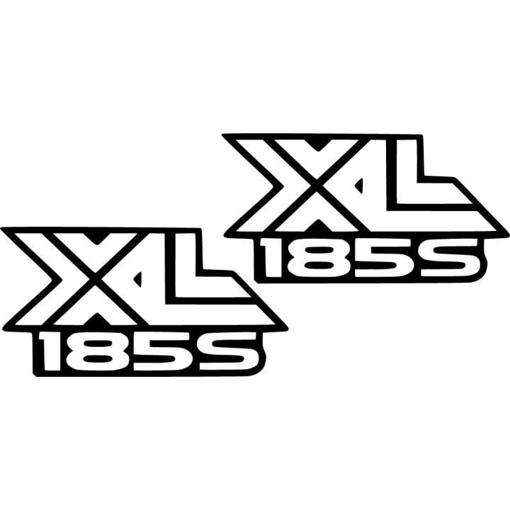 Honda Xl 185 Die Cut Stickers Decals - DecalsHouse