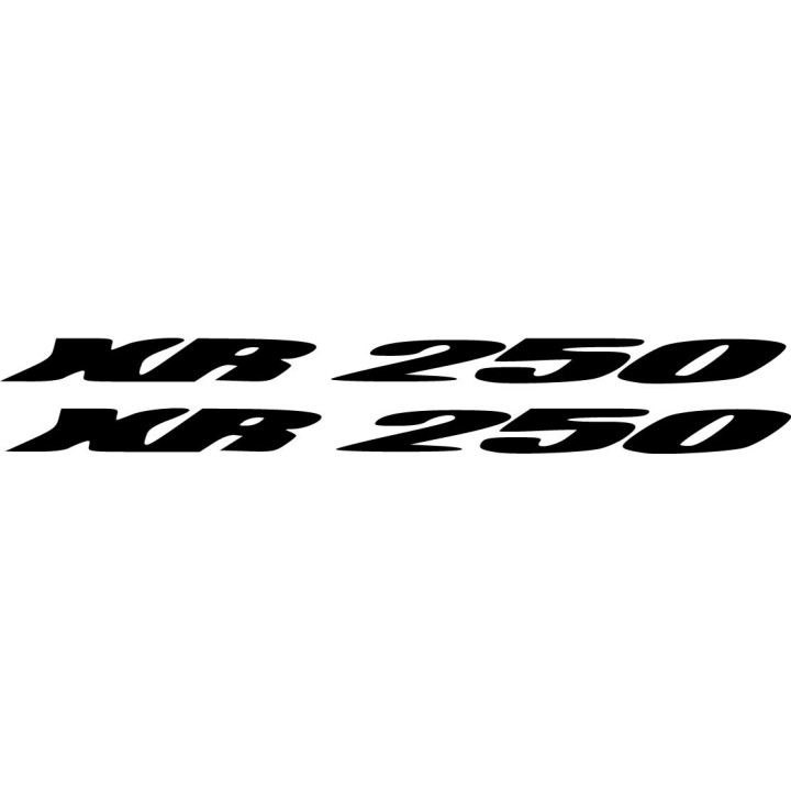 Honda Xr 250 Die Cut Stickers Decals - DecalsHouse