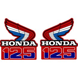 Honda 125 Wings Stickers – CB125R Grom Decals (2-Pack)