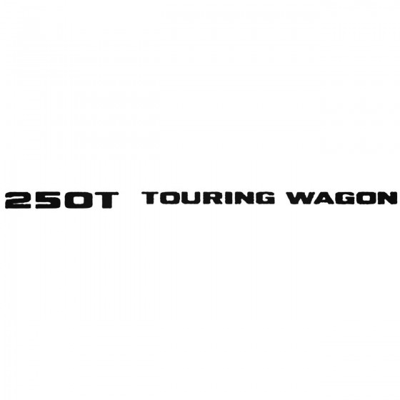 250t Touring Wagon Decal...