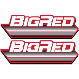 Honda Big Red ATV Stickers – Utility Off-Road Quad Decals (2-Pack)