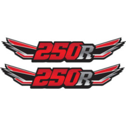 Honda Big Red 250r 1 Stickers Decals - DecalsHouse
