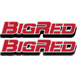 Honda Big Red Stickers Style 4 – MUV700 ATV Decals (2-Pack)