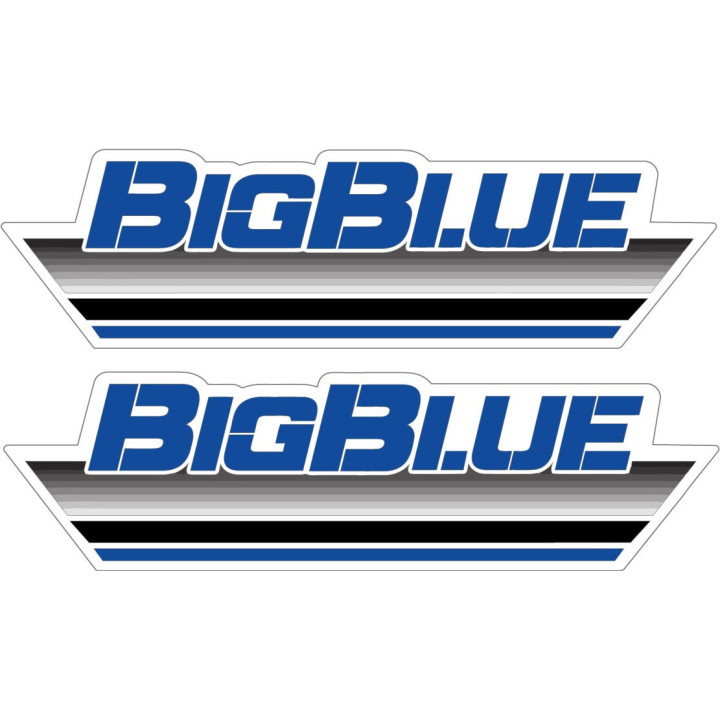 Honda Big Red Blue 1 Stickers Decals - DecalsHouse