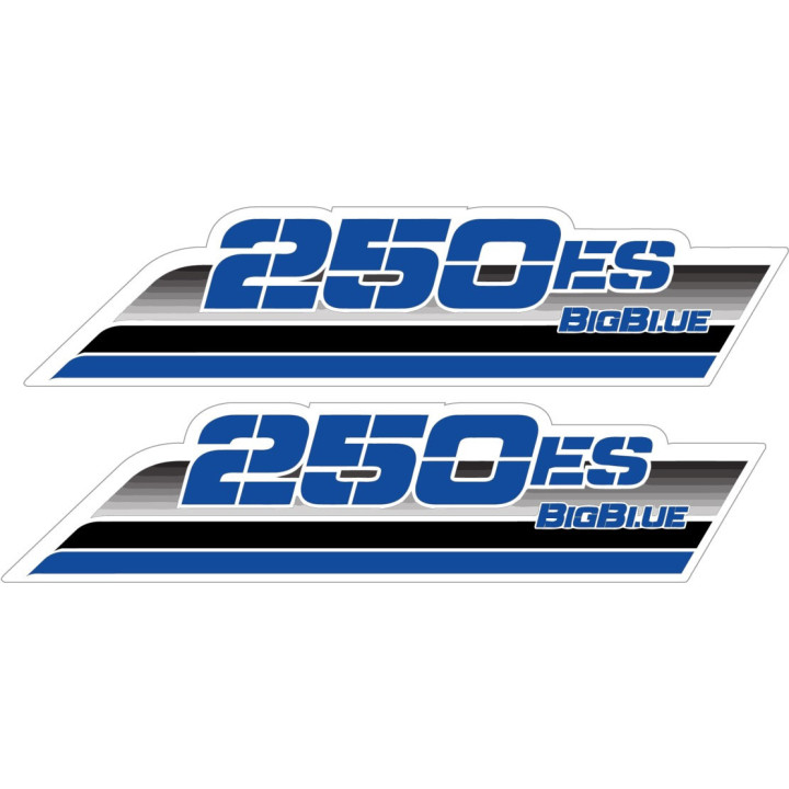 Honda Big Red Blue Stickers Decals - DecalsHouse