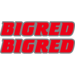Honda Big Red Style 3 Stickers Decals - DecalsHouse