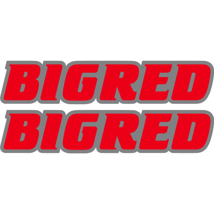 Honda Big Red Style 3 Stickers Decals - DecalsHouse