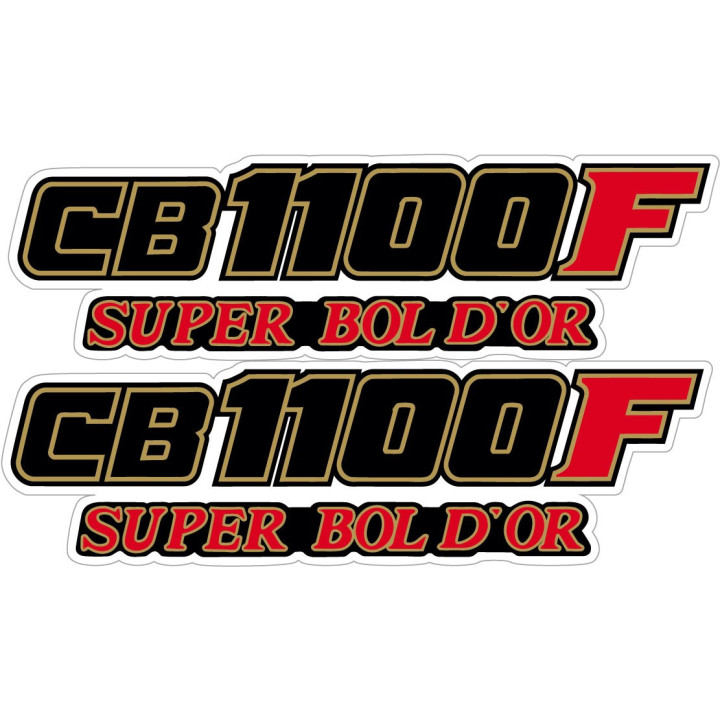 Honda CB1100F Super Bol d'Or Stickers - Classic Decals (2-Pack)