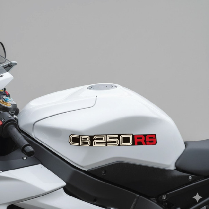 Honda CB250RS Stickers – Classic Café Racer Commuter Decals (2-Pack)