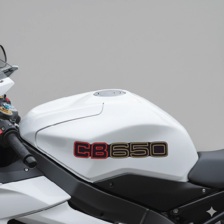 Honda CB650 Stickers Style 2 - Street Bike Decals (2-Pack)