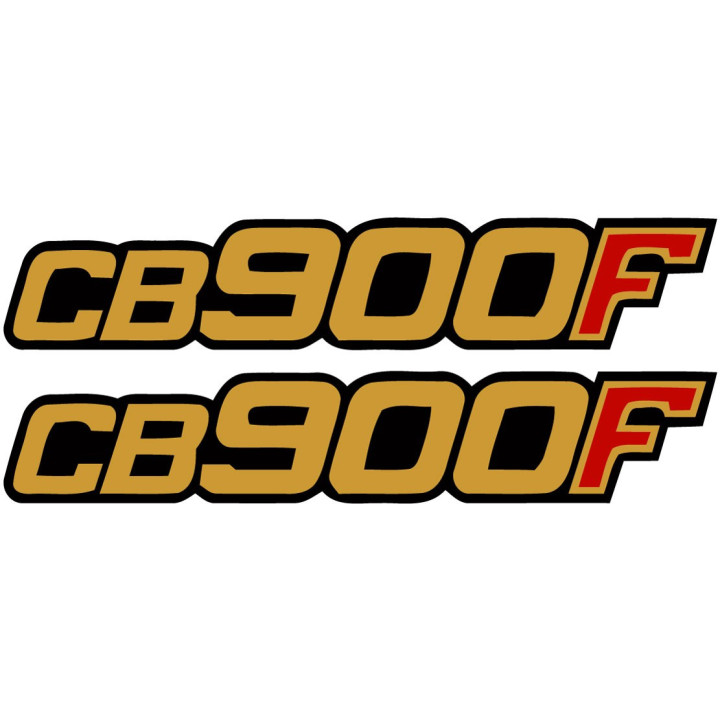 Honda Cb 900f Style 2 Stickers Decals - DecalsHouse