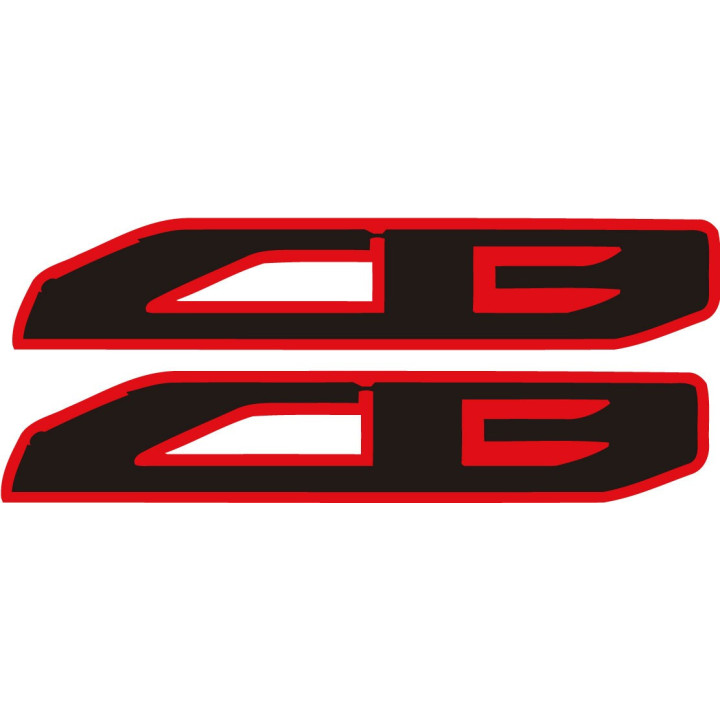 Honda CB Stickers – CB1000R CB650R Naked Bike Decals (2-Pack)