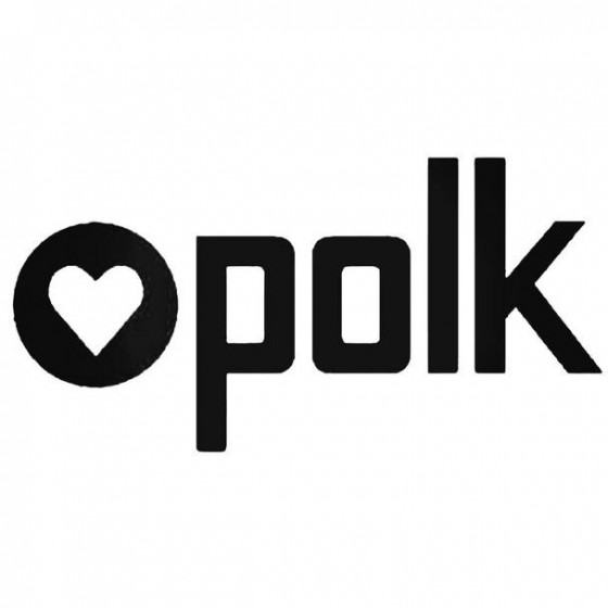 Polk Audio New Decal Sticker