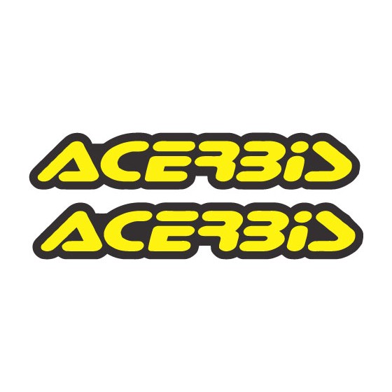 2x Acerbis Logo Style 2...