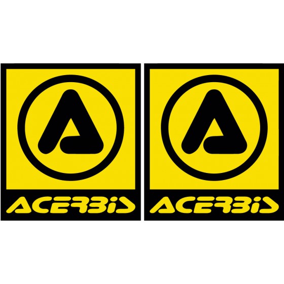 2x Acerbis Logo Style 5...