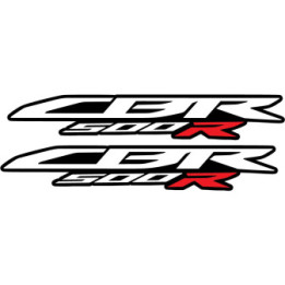 Honda CBR500 Sportbike Stickers – CBR500R CBR500F Motorcycle Decals (2-Pack)