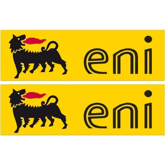 2x Agip Eni Logo Style 2...