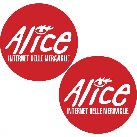 2x Alice Logo Round...
