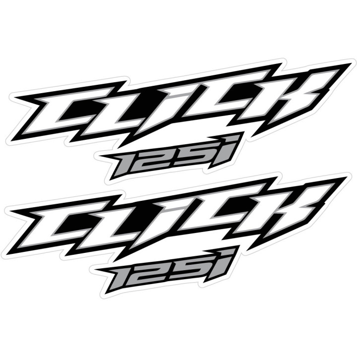 Honda Click 125i Style 2 Stickers Decals - DecalsHouse