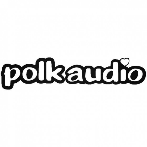 Polk Audio Vinyl Decal Sticker