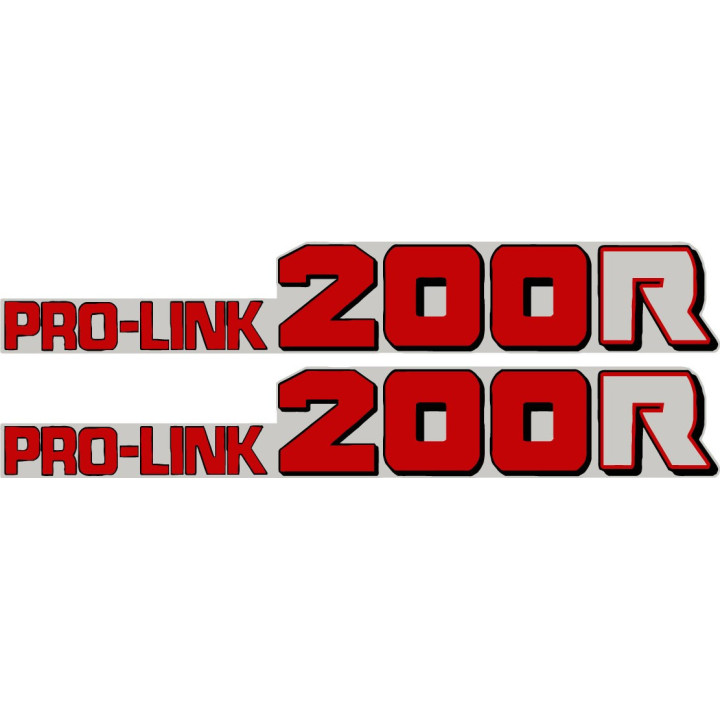 Honda Cr 200r Pro Link Stickers Decals - DecalsHouse