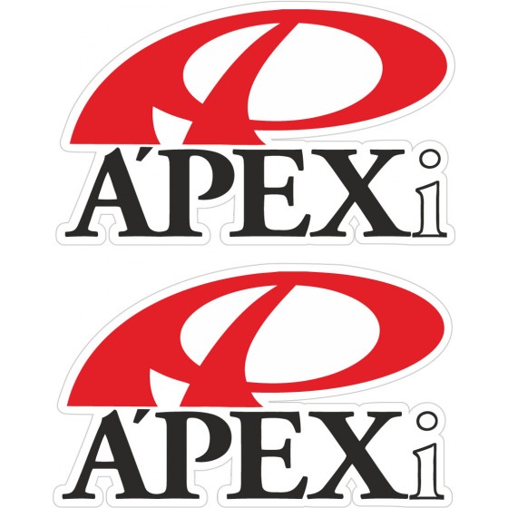 2x Apexi Style 2 Stickers...