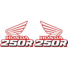 Honda Cr 250 Wings Style 3 Stickers Decals - DecalsHouse