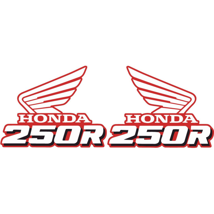 Honda Cr 250 Wings Style 3 Stickers Decals - DecalsHouse