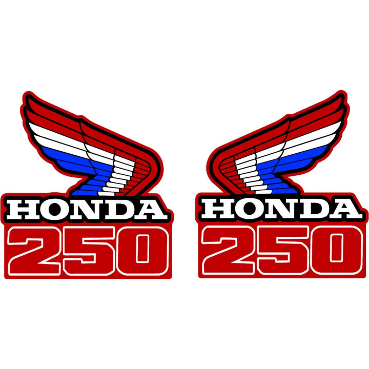 Honda Cr 250 Wings Style 5 Stickers Decals - DecalsHouse
