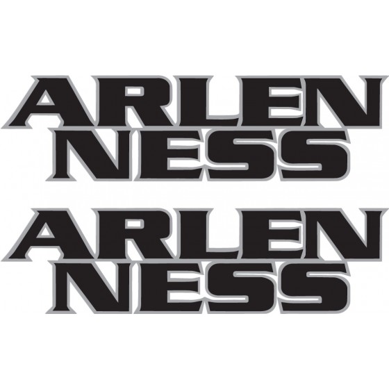 2x Arlen Ness Logo...