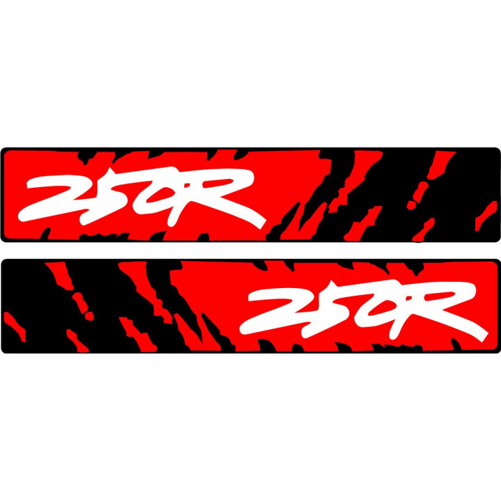 Honda Cr 250r Stripe Style 5 Stickers Decals - DecalsHouse