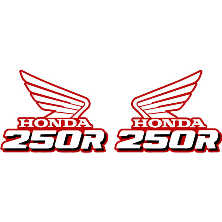 Honda Cr 250r Wings Style 2 Stickers Decals - DecalsHouse