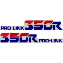 Honda Cr 350r Pro Link Stickers Decals - DecalsHouse